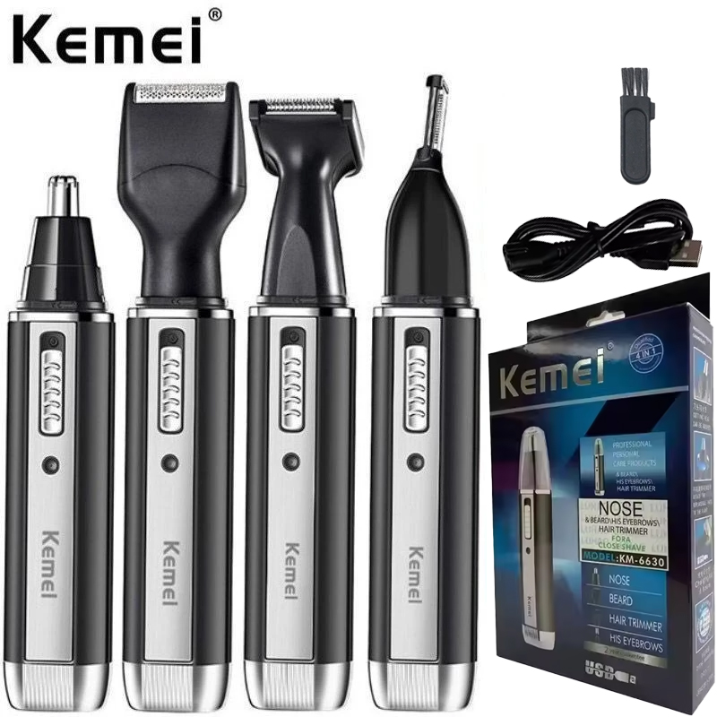 Men'S Grooming Ear Hair - Kemei-6630 Tagliacapelli per naso e orecchie,