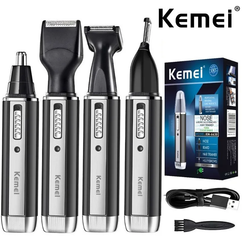 Men'S Grooming Ear Hair - Kemei 4 in 1 trimmer per