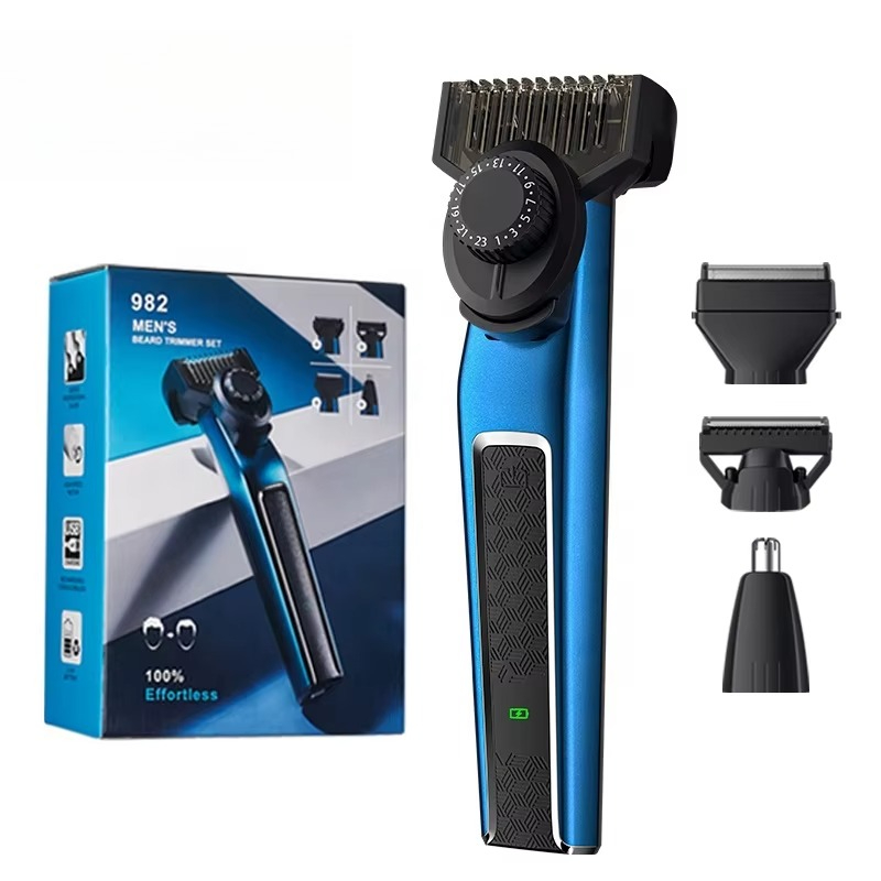 Men'S Grooming Ear Hair - Set Regolabarba 982 per Uomo, Rasoio