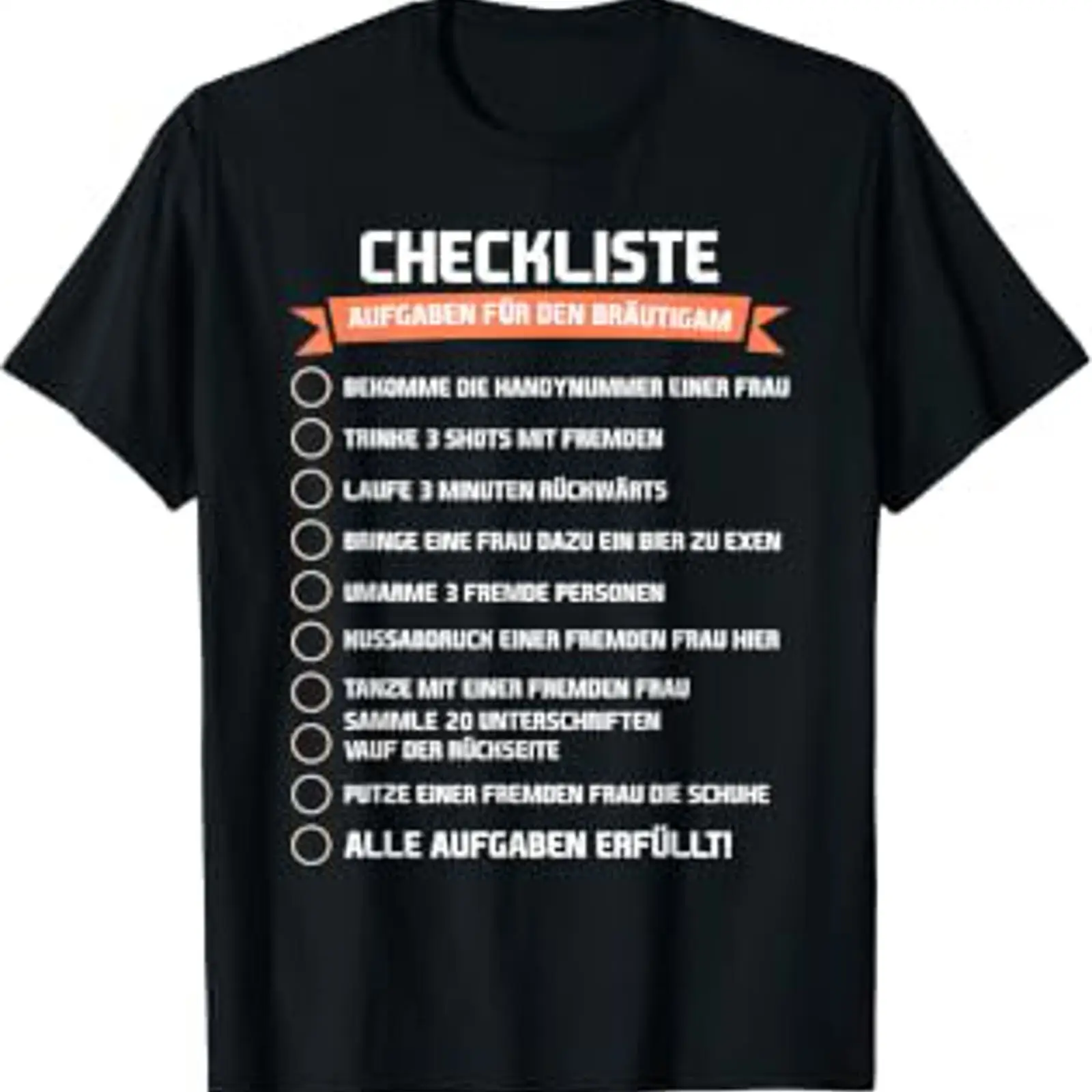 Men'S Grooming Checklist - T-shirt Fai-da-te per Addio al Celuloide
