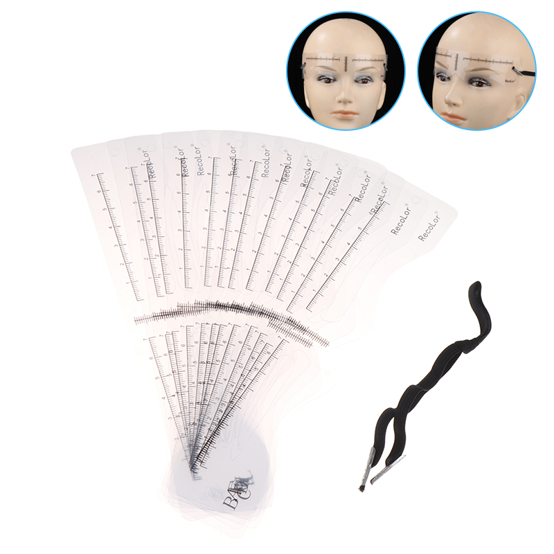 Set di Stencil per sopraccigli - Men'S Grooming Guide recensione e prezzo
