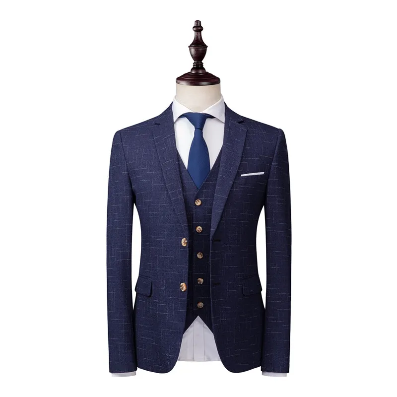 Completo da Sposo 3 Pezzi Slim - Men'S Grooming Options recensione e prezzo