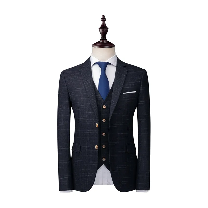 Completo da Sposo 3 Pezzi Slim - Men'S Grooming Options recensione e prezzo